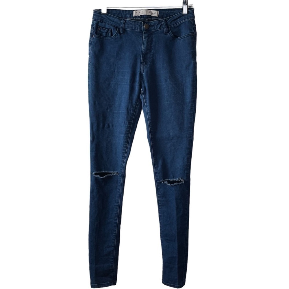 Denim Co.‎ Women's Size 6 Skinny Distressed Mid Rise Stretch Jeans